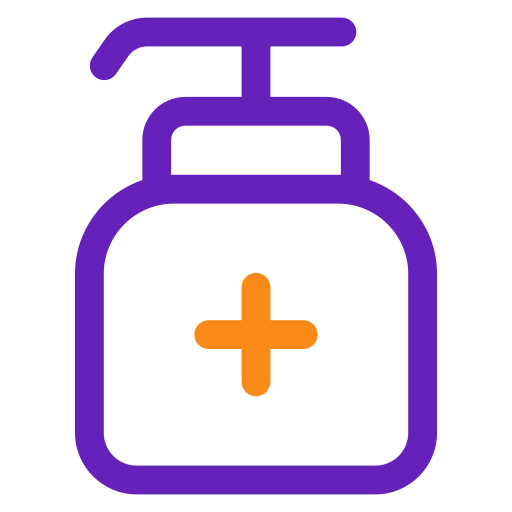 Hand sanitizer free icon Hand sanitizer free icon