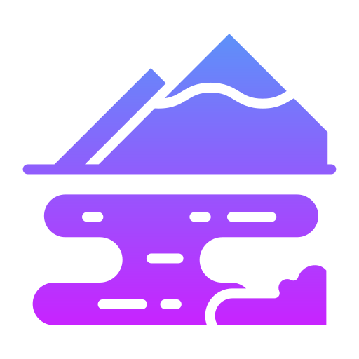 호수 무료 아이콘