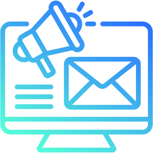 Рекламная рассылка бесплатно иконка