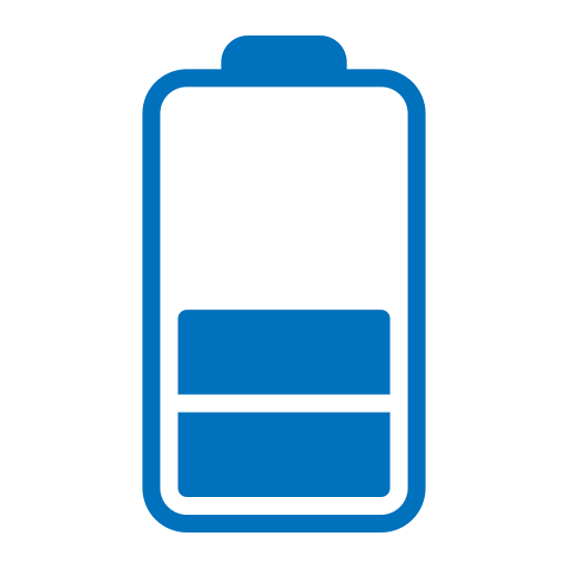halbe batterie kostenlos Icon halbe batterie kostenlos Icon