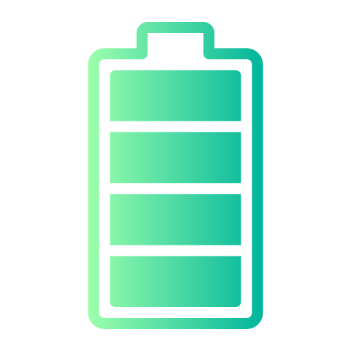 bateria llena icono gratis