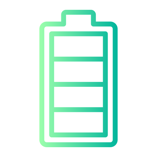 bateria llena icono gratis