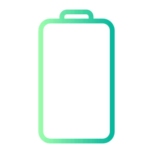 batería vacía icono gratis