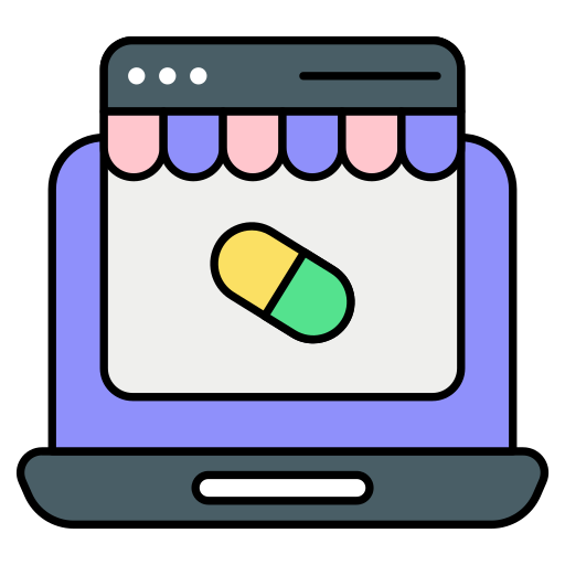 médecine en ligne Icône gratuit médecine en ligne Icône gratuit