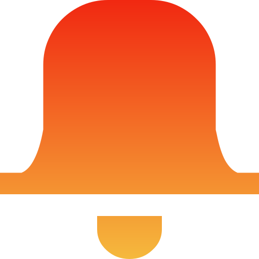 campana de notificación icono gratis