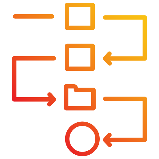 flujo de trabajo icono gratis