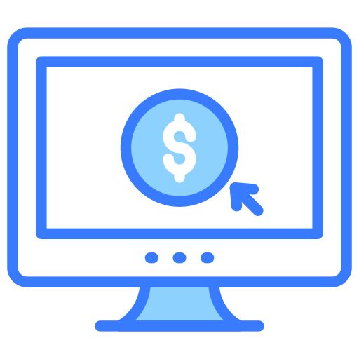 Pay per click free icon Pay per click free icon