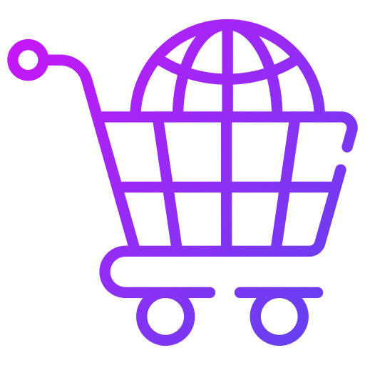 compras globales icono gratis