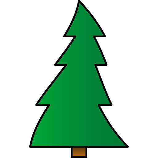 Christmas tree icon