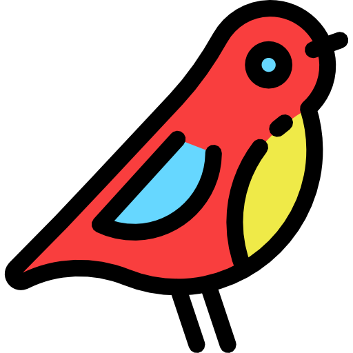 pájaro icono gratis