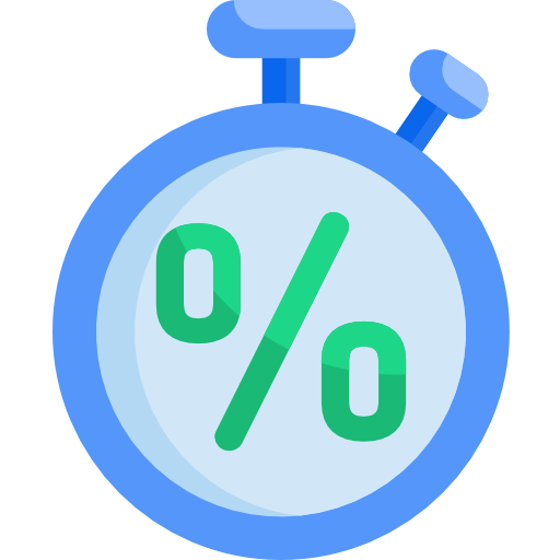 Stopwatch Special Flat icon