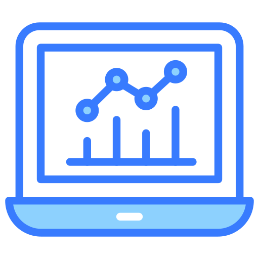 gráfico de negocios icono gratis