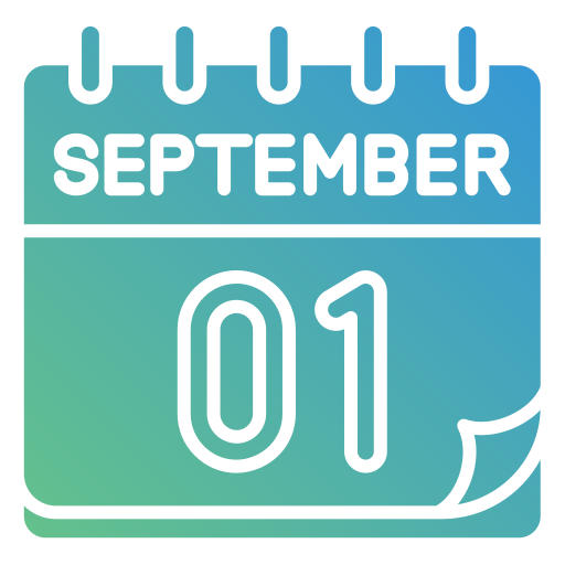 septiembre icono gratis