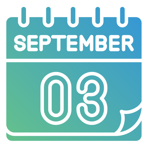 septiembre icono gratis