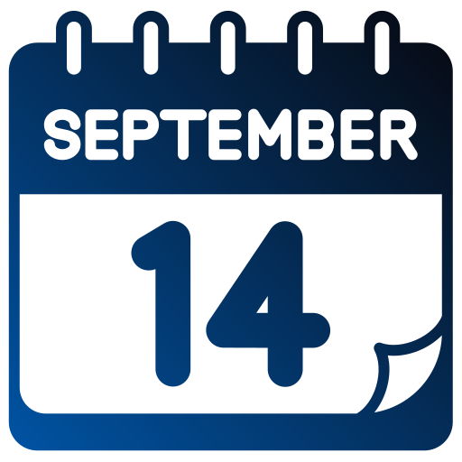 septiembre icono gratis