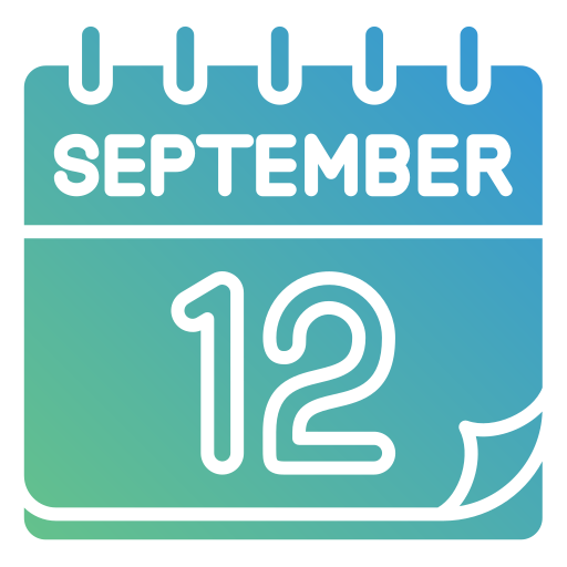 septiembre icono gratis