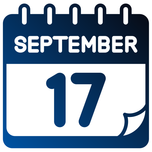 septiembre icono gratis