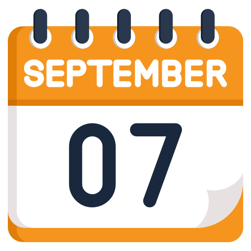 septiembre icono gratis