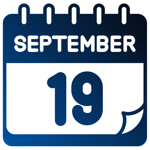 septiembre icono gratis