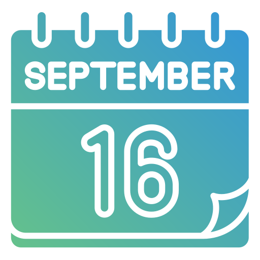 septiembre icono gratis