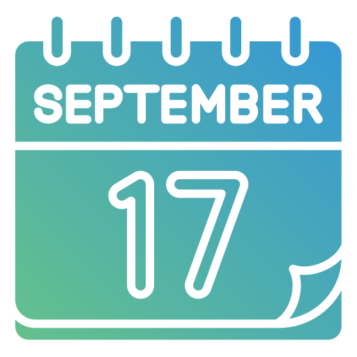 septiembre icono gratis