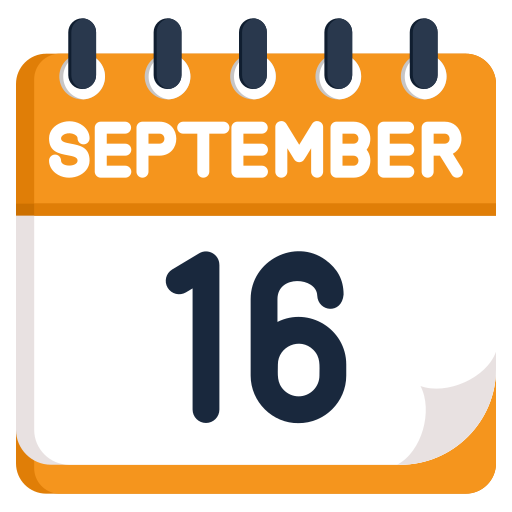 septiembre icono gratis