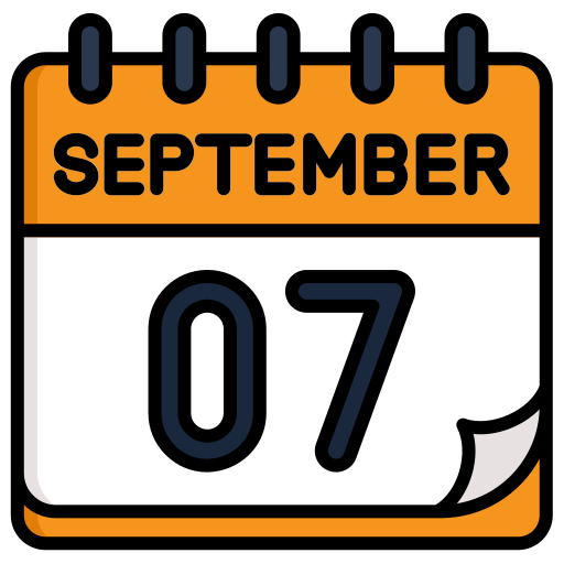 septiembre icono gratis