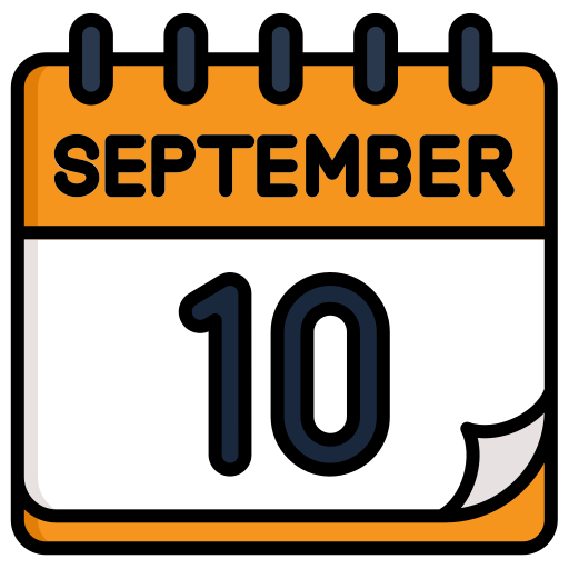 septiembre icono gratis