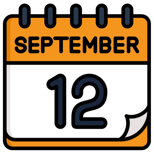 septiembre icono gratis