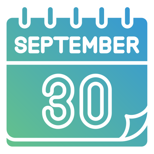 septiembre icono gratis