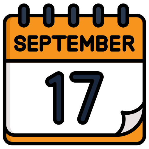 septiembre icono gratis