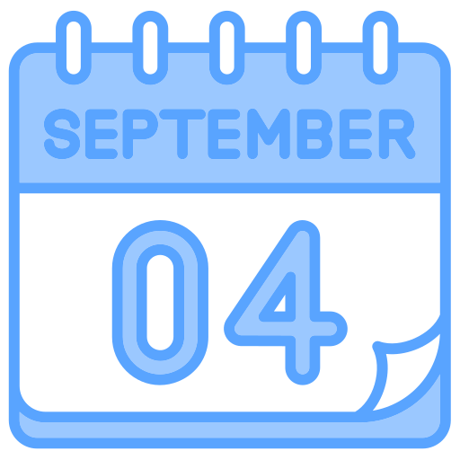 septiembre icono gratis