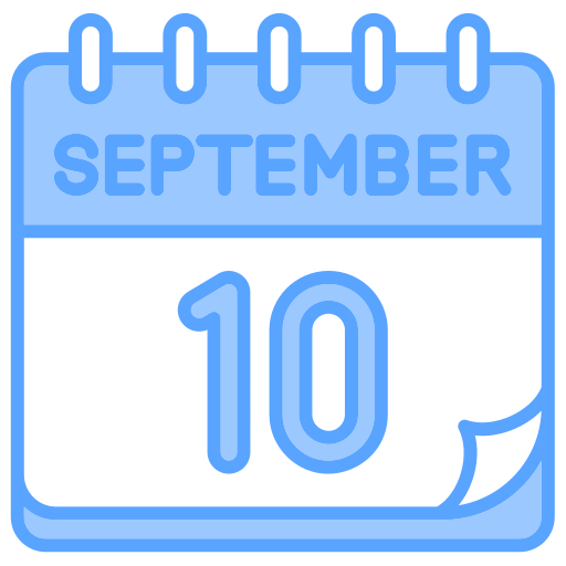 septiembre icono gratis