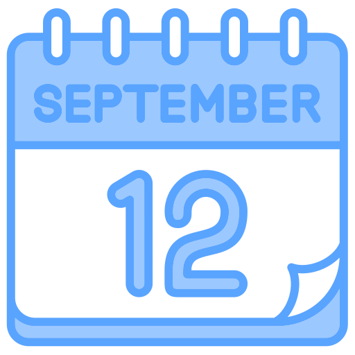 septiembre icono gratis