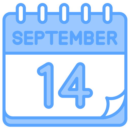 septiembre icono gratis