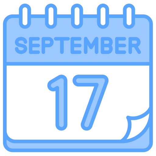 septiembre icono gratis