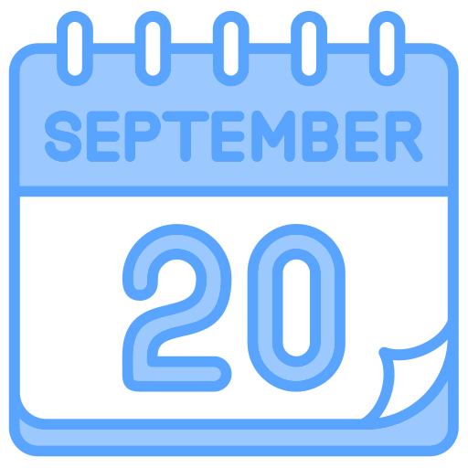 septiembre icono gratis