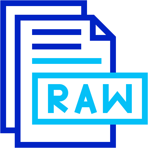 Raw free icon