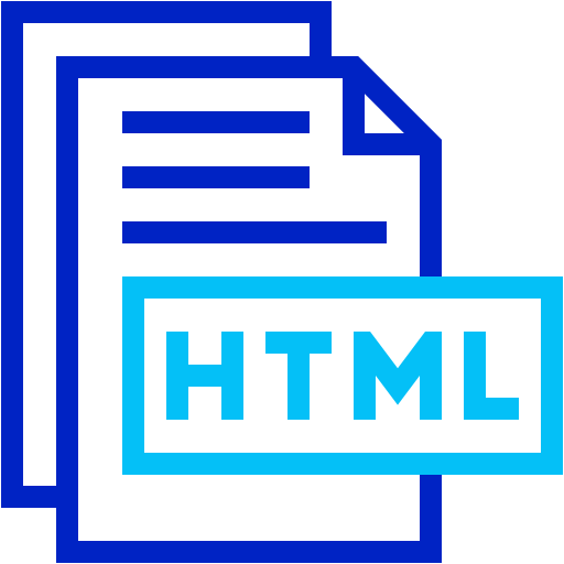 html icono gratis