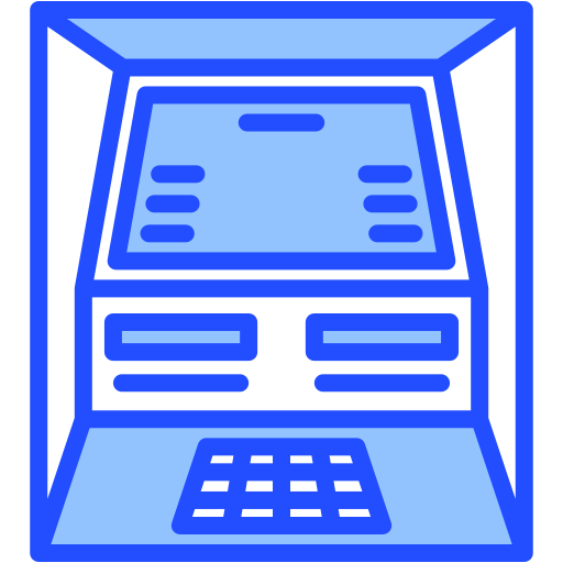 cajero automático icono gratis