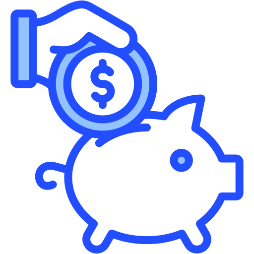 Piggy bank free icon