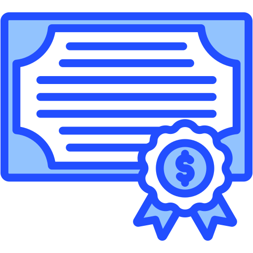 Certificate free icon Certificate free icon