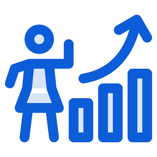 superación personal icono gratis