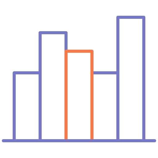 Bar chart - Free business icons