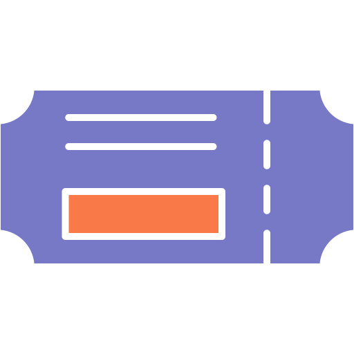 Ticket free icon