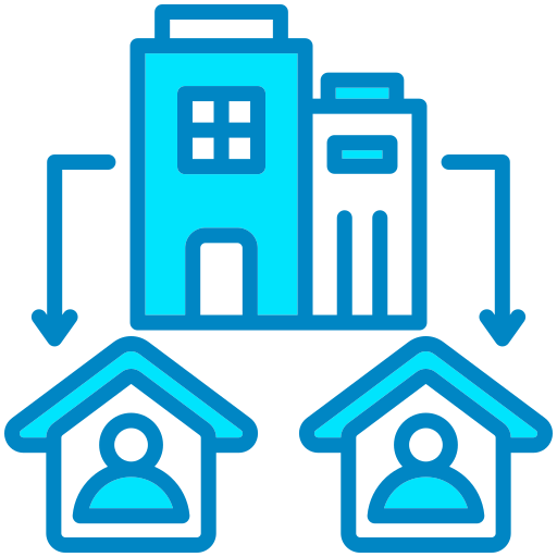 travailler à la maison Icône gratuit