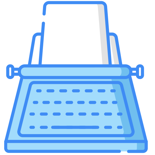 Typewriter free icon Typewriter free icon