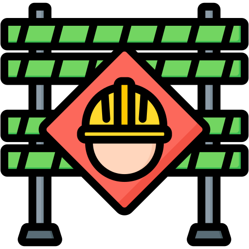 signo de construcción icono gratis