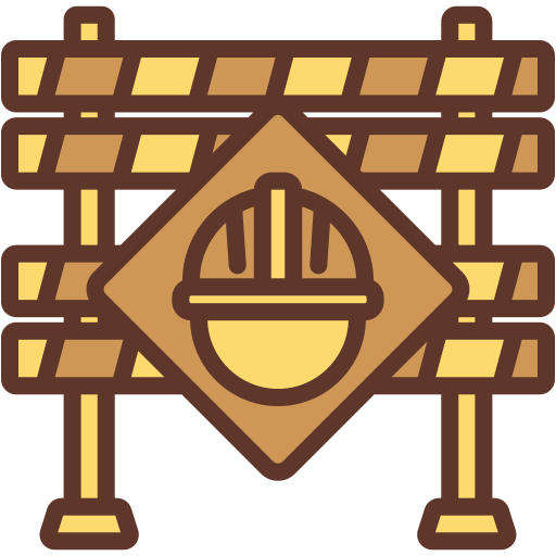 signo de construcción icono gratis