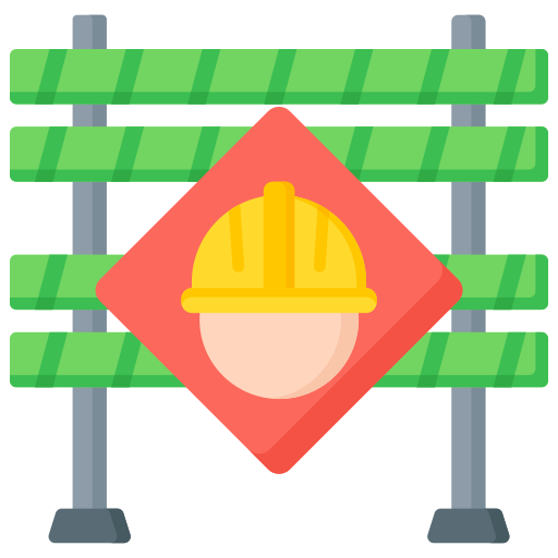 signo de construcción icono gratis